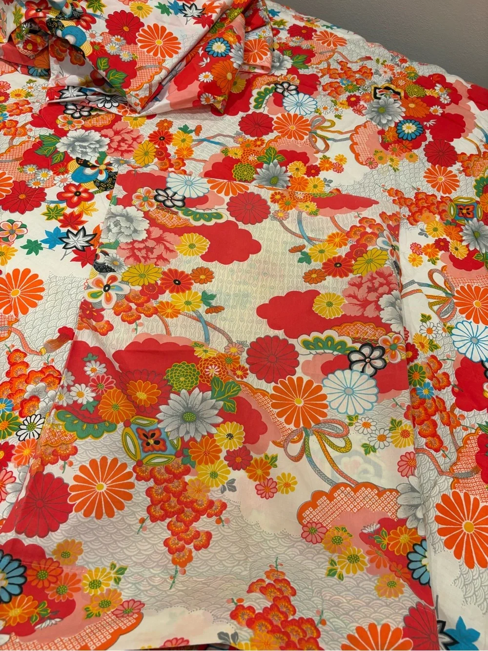 Wamsutta Kimono 7-pc Twin Set: Comforter, Flat/Fitted Sheets, Pillow & Euro Sham